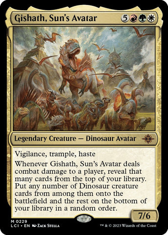Image for Gishath, Sun's Avatar (229) [The Lost Caverns of Ixalan]