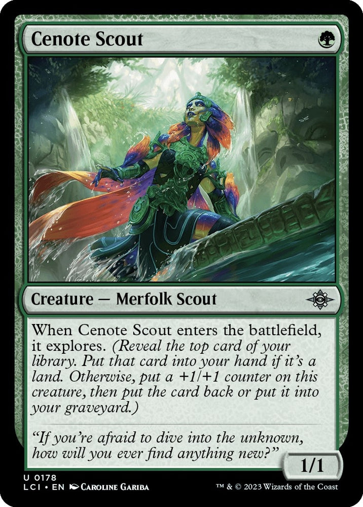 Image for Cenote Scout (178) [The Lost Caverns of Ixalan]