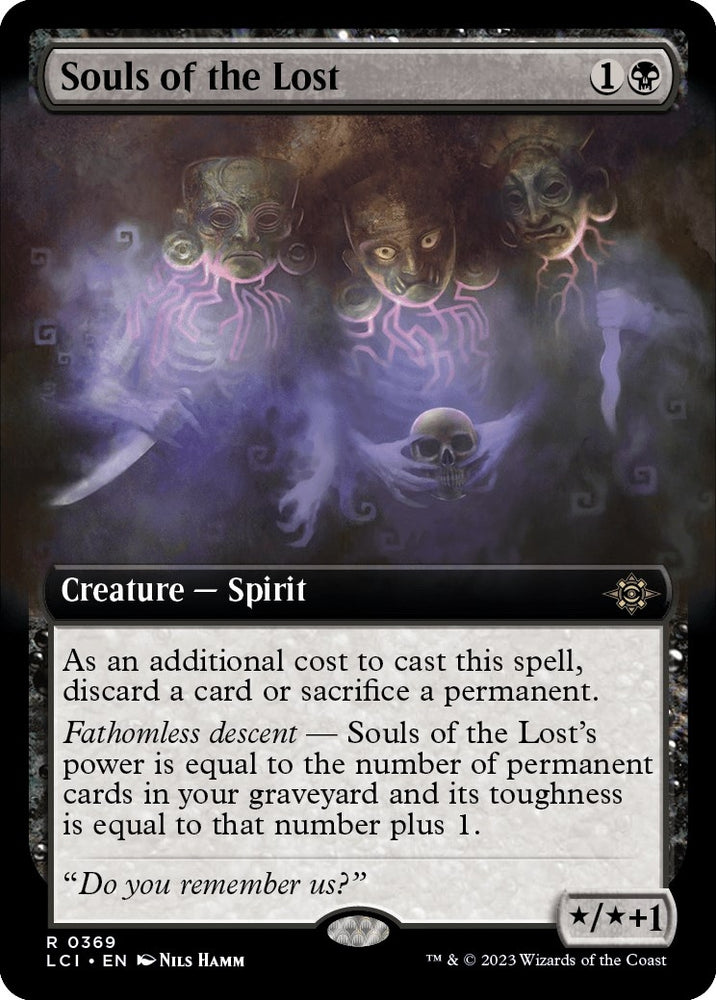 Image for Souls of the Lost (Extended Art) (369) [The Lost Caverns of Ixalan]