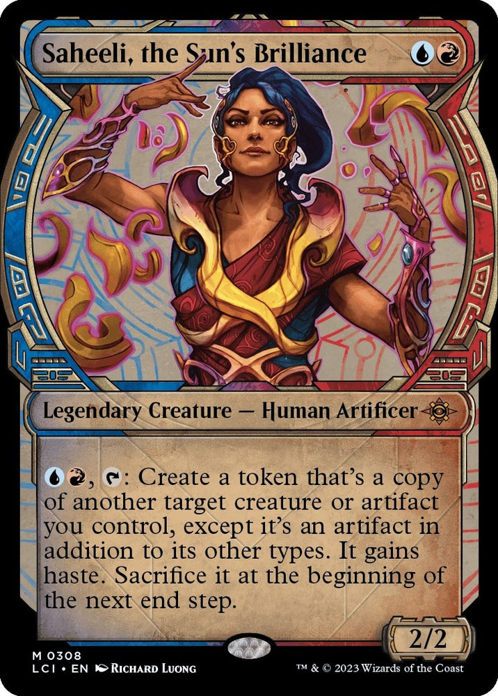 Image for Saheeli, the Sun's Brilliance (Showcase) (308) [The Lost Caverns of Ixalan]