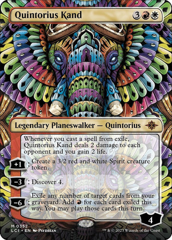 Image for Quintorius Kand (0352) (Borderless) (352) [The Lost Caverns of Ixalan]