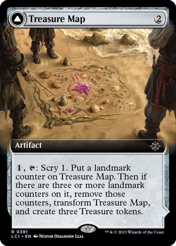 Image for Treasure Map (Extended Art) (391) [The Lost Caverns of Ixalan]