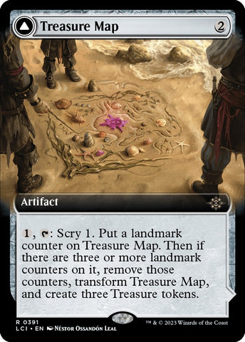 Image for Treasure Map (Extended Art) (391) [The Lost Caverns of Ixalan]