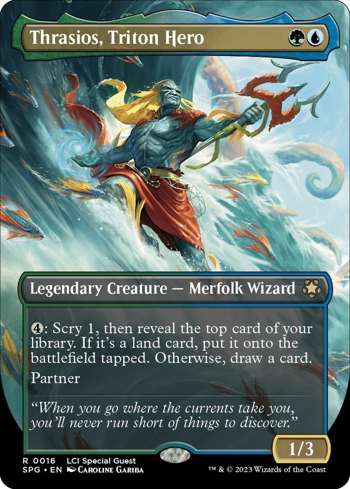 Image for Thrasios, Triton Hero (Borderless) (16) [Special Guests]
