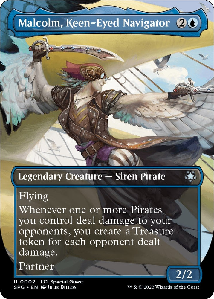 Image for Malcolm, Keen-Eyed Navigator (Borderless) (2) [Special Guests]