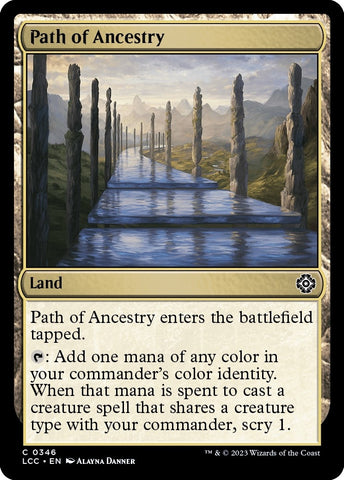 Image for Path of Ancestry (346) [Commander: The Lost Caverns of Ixalan]