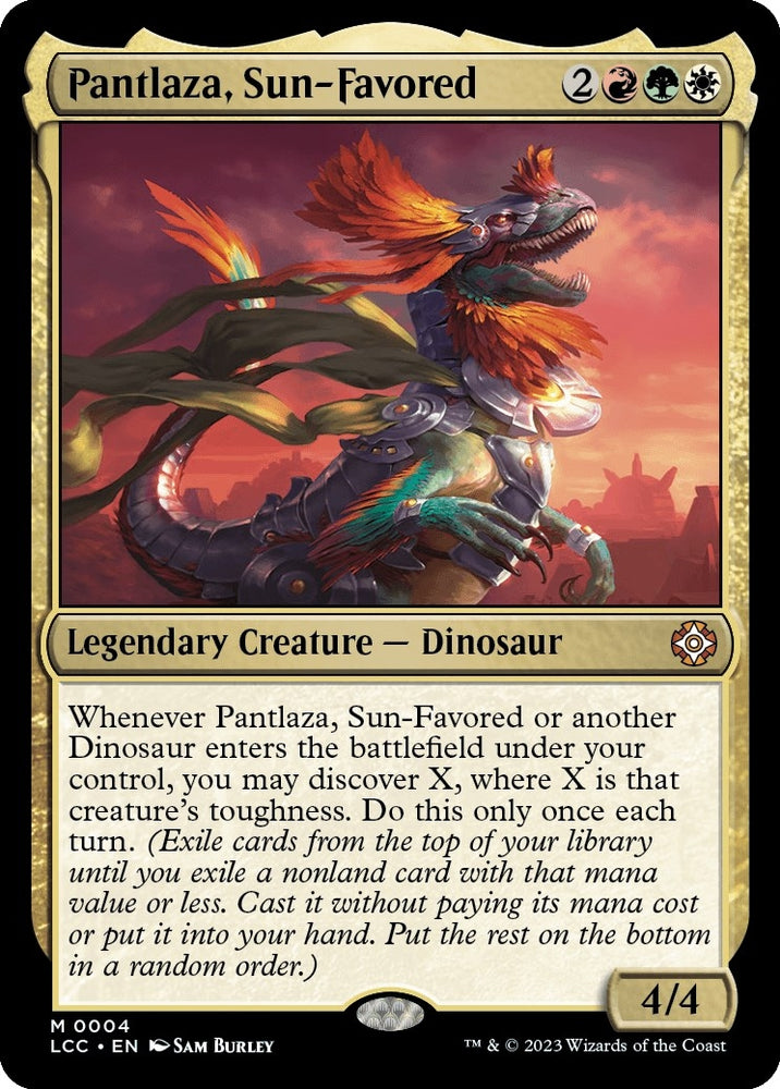 Image for Pantlaza, Sun-Favored (4) [Commander: The Lost Caverns of Ixalan]