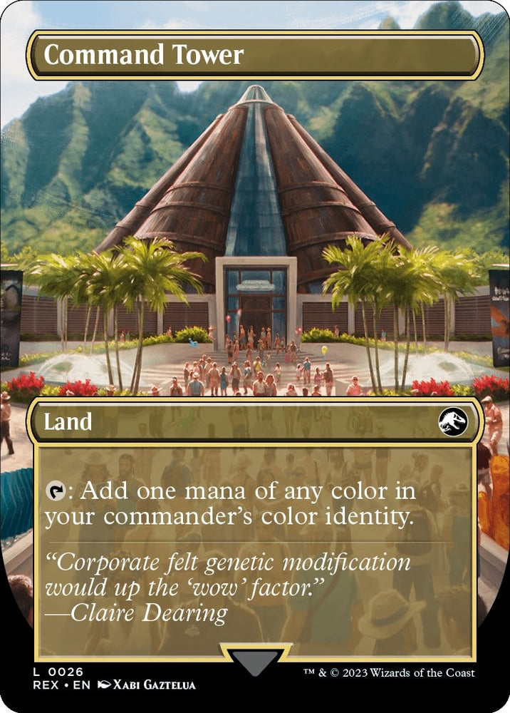 Image for Command Tower (Borderless) (26) [Universes Beyond: Jurassic World Collection]