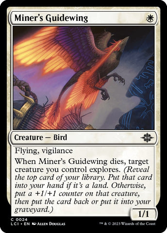 Image for Miner's Guidewing (24) [The Lost Caverns of Ixalan]