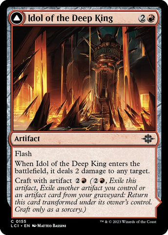 Image for Idol of the Deep King (155) [The Lost Caverns of Ixalan]