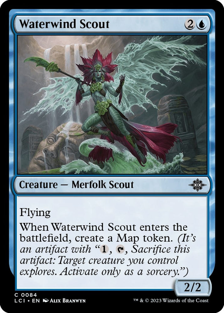 Image for Waterwind Scout (84) [The Lost Caverns of Ixalan]