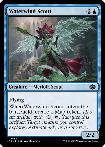 Image for Waterwind Scout (84) [The Lost Caverns of Ixalan]