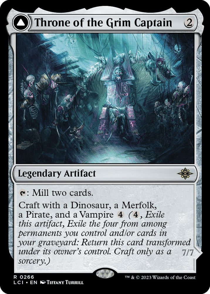 Image for Throne of the Grim Captain (266) [The Lost Caverns of Ixalan]