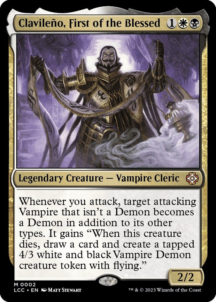 Image for Clavileno, First of the Blessed (2) [Commander: The Lost Caverns of Ixalan]