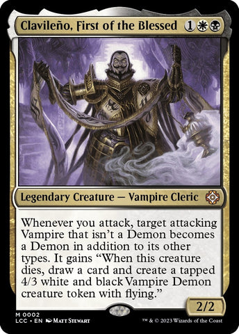 Image for Clavileno, First of the Blessed (2) [Commander: The Lost Caverns of Ixalan]