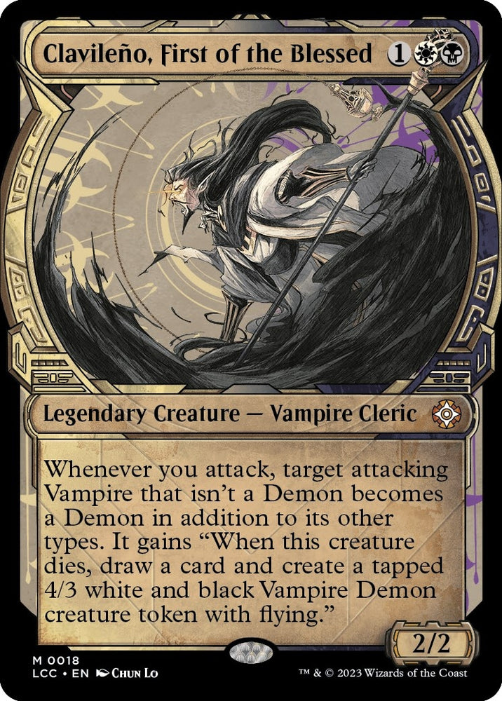 Image for Clavileno, First of the Blessed (Showcase) (18) [Commander: The Lost Caverns of Ixalan]