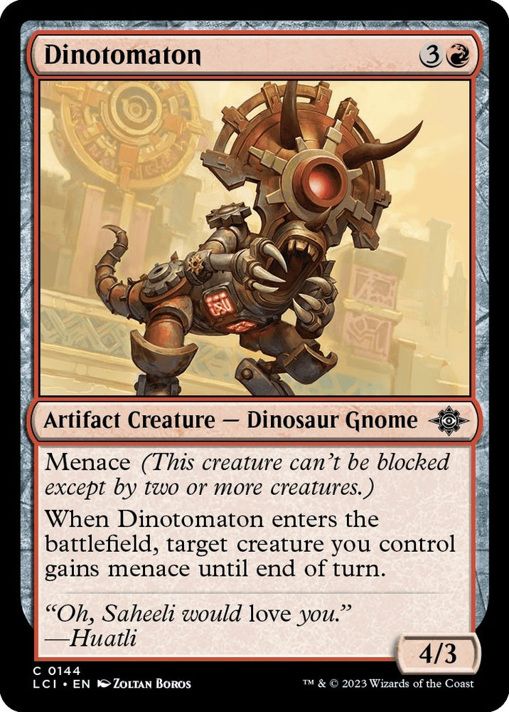 Image for Dinotomaton (144) [The Lost Caverns of Ixalan]