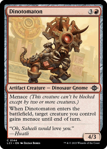 Image for Dinotomaton (144) [The Lost Caverns of Ixalan]