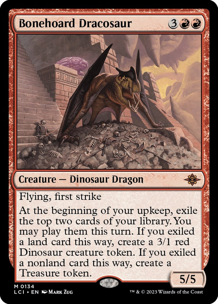 Image for Bonehoard Dracosaur (134) [The Lost Caverns of Ixalan]