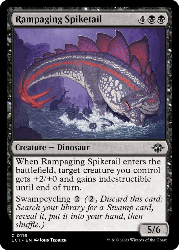 Image for Rampaging Spiketail (116) [The Lost Caverns of Ixalan]