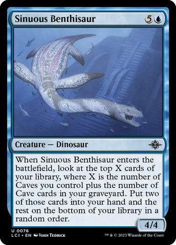 Image for Sinuous Benthisaur (76) [The Lost Caverns of Ixalan]