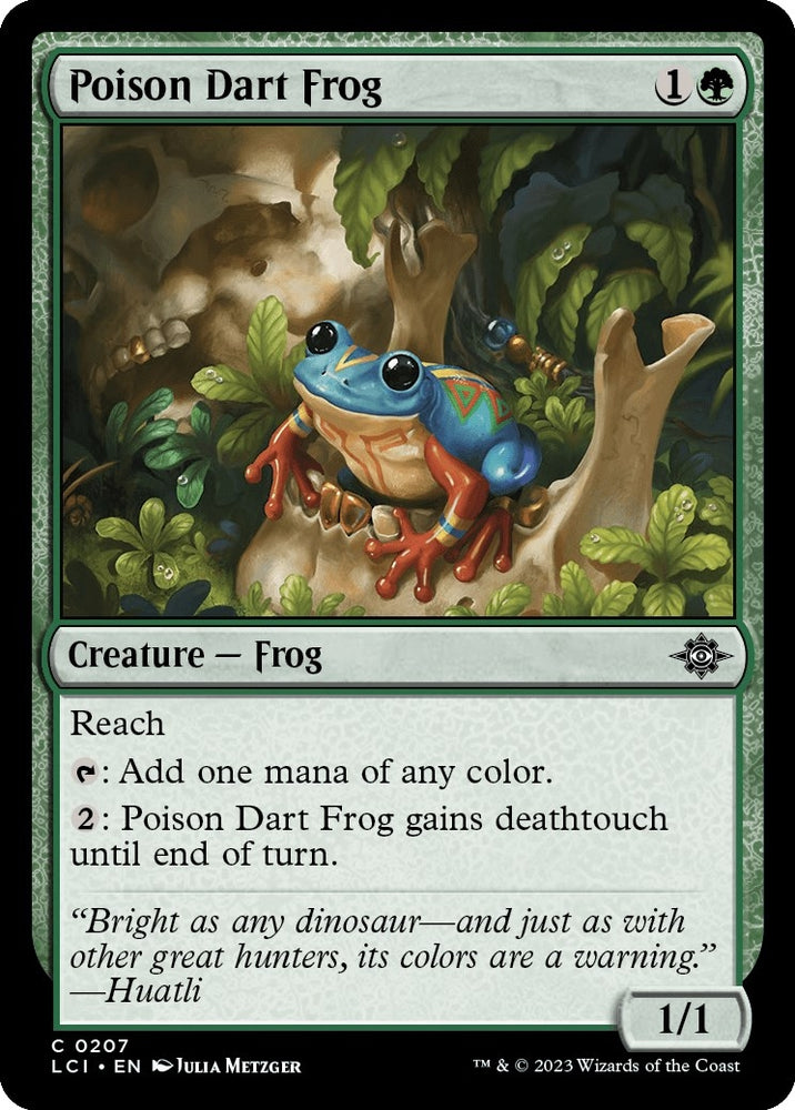 Image for Poison Dart Frog (207) [The Lost Caverns of Ixalan]