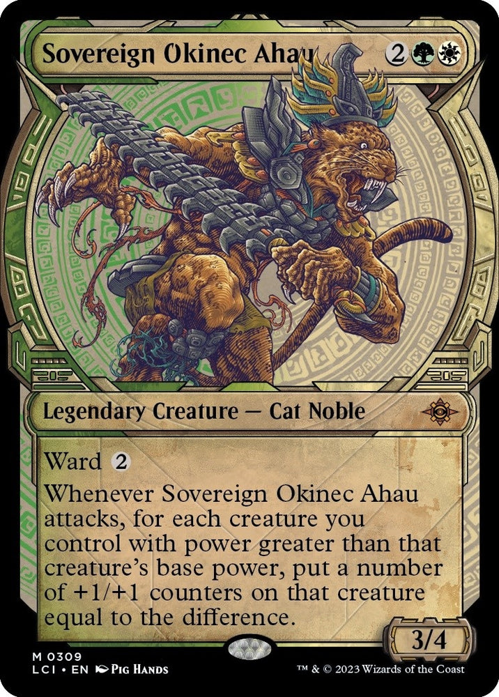 Image for Sovereign Okinec Ahau (Showcase) (309) [The Lost Caverns of Ixalan]
