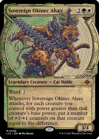 Image for Sovereign Okinec Ahau (Showcase) (309) [The Lost Caverns of Ixalan]