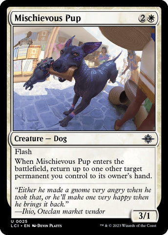 Image for Mischievous Pup (25) [The Lost Caverns of Ixalan]