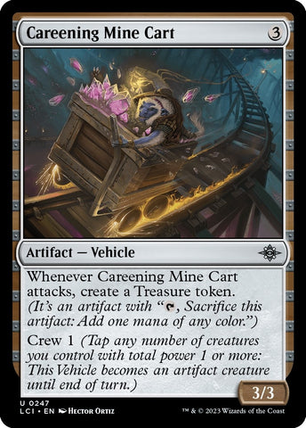 Image for Careening Mine Cart (247) [The Lost Caverns of Ixalan]