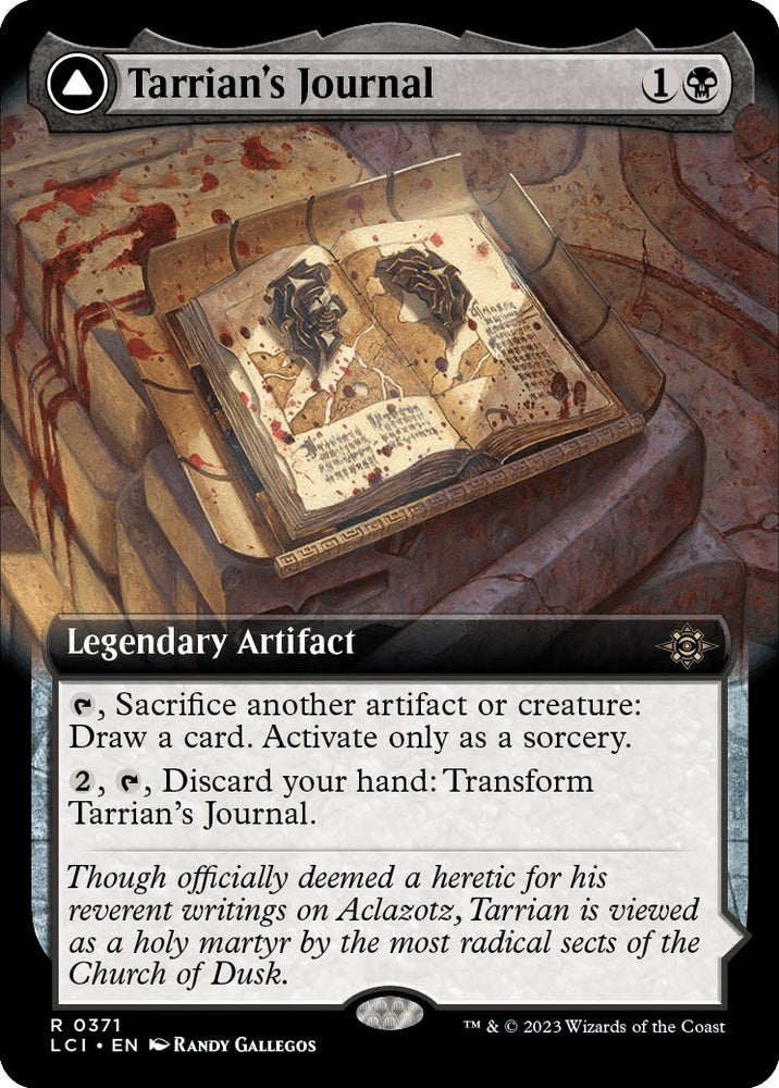 Image for Tarrian's Journal (Extended Art) (371) [The Lost Caverns of Ixalan]