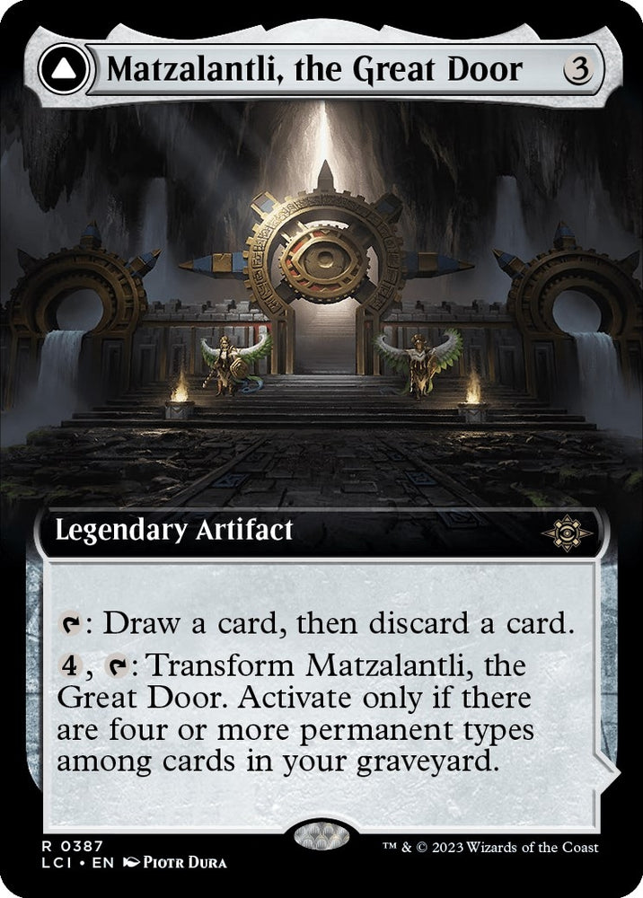 Image for Matzalantli, the Great Door (Extended Art) (387) [The Lost Caverns of Ixalan]