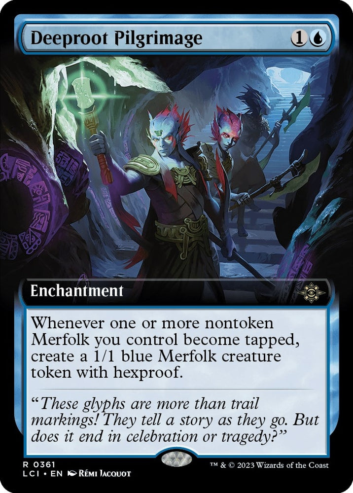 Image for Deeproot Pilgrimage (Extended Art) (361) [The Lost Caverns of Ixalan]