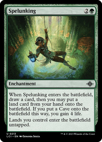 Image for Spelunking (213) [The Lost Caverns of Ixalan]