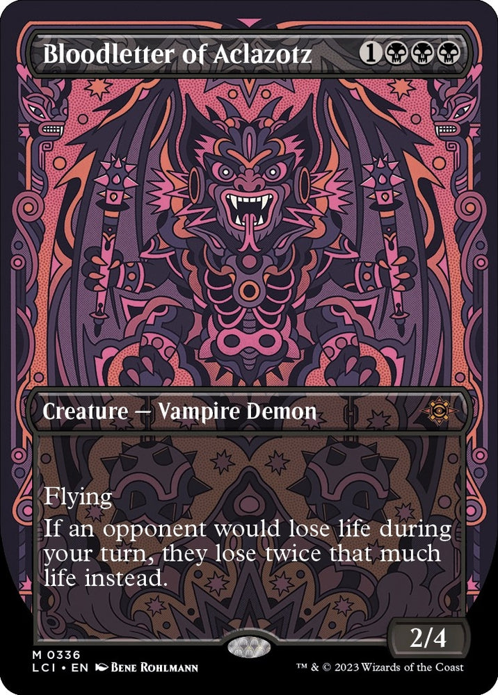 Image for Bloodletter of Aclazotz (Borderless) (336) [The Lost Caverns of Ixalan]