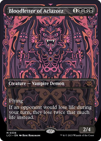 Image for Bloodletter of Aclazotz (Borderless) (336) [The Lost Caverns of Ixalan]