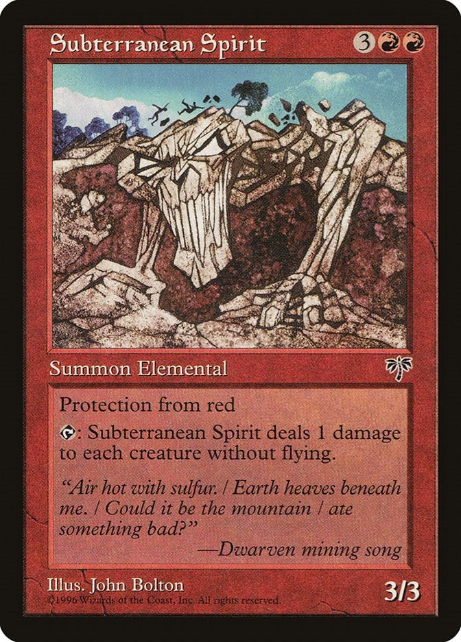 Image for Subterranean Spirit [Mirage]