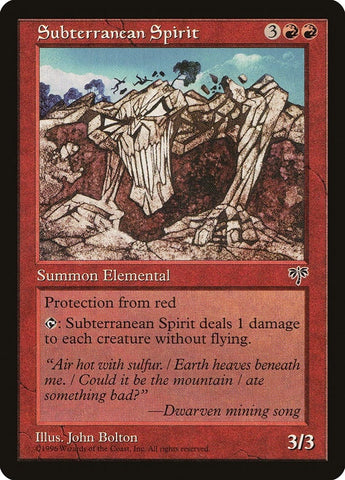 Image for Subterranean Spirit [Mirage]