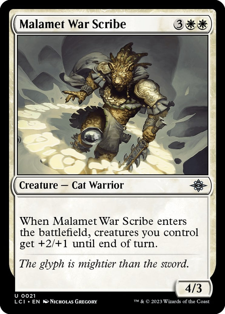 Image for Malamet War Scribe (21) [The Lost Caverns of Ixalan]