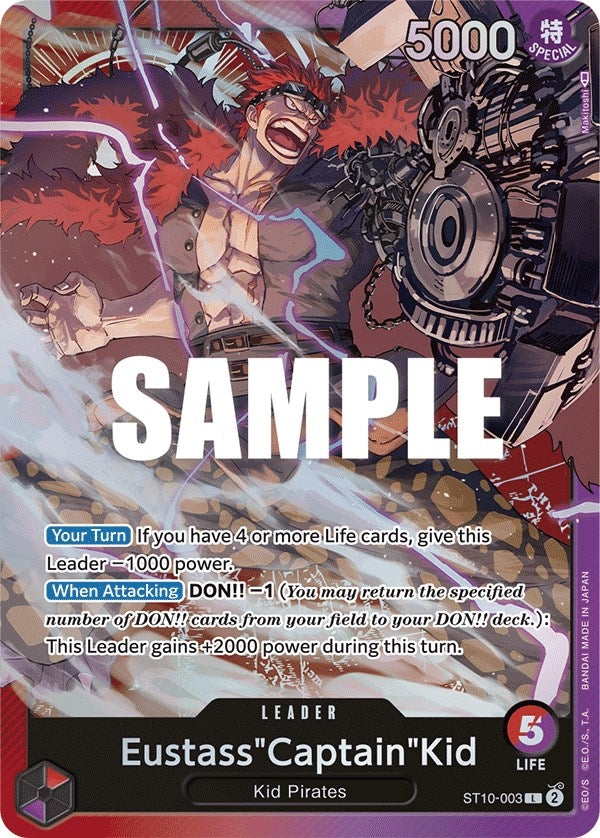 Eustass"Captain"Kid (003) (ST10-003) (ST-10)