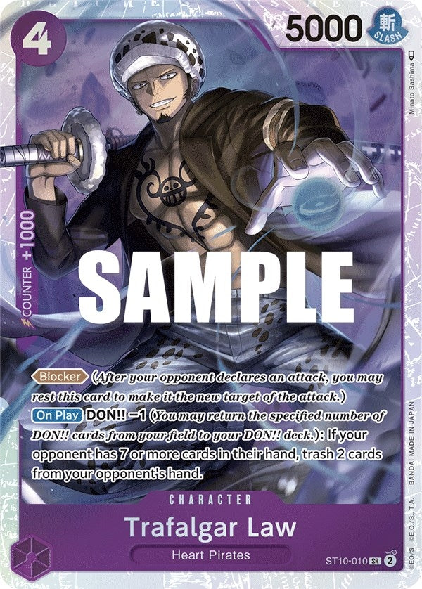 Image for Trafalgar Law (010) (ST10-010) - One Piece Card Game