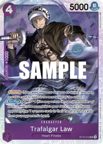 Image for Trafalgar Law (010) (ST10-010) - One Piece Card Game