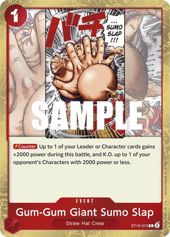 Gum-Gum Giant Sumo Slap (ST10-015) (ST-10)