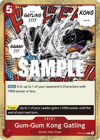 Gum-Gum Kong Gatling (ST10-016) (ST-10)