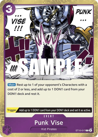 Image for Punk Vise (ST10-017) - One Piece Card Game