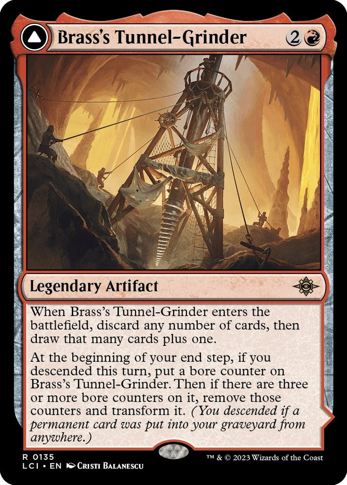 Image for Brass's Tunnel-Grinder (135) [The Lost Caverns of Ixalan]