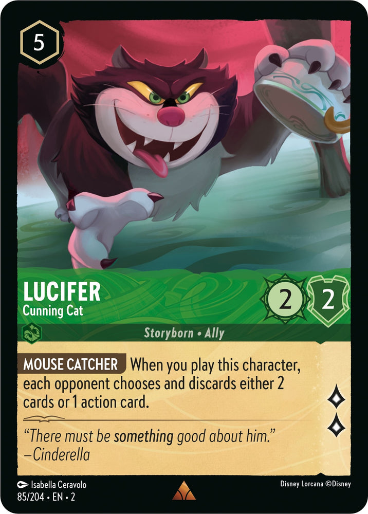 Image for Lucifer - Cunning Cat (85/204) [Rise of the Floodborn]