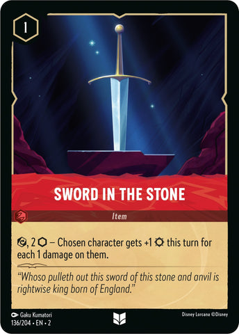 Image for Sword in the Stone (136/204) - Disney Lorcana