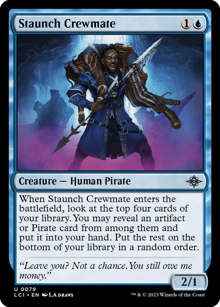 Image for Staunch Crewmate (79) [The Lost Caverns of Ixalan]