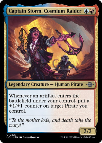 Image for Captain Storm, Cosmium Raider (227) [The Lost Caverns of Ixalan]